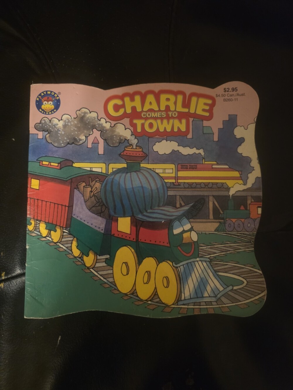 ChVintage Charlie Comes To Town Book Illustrated Storybook